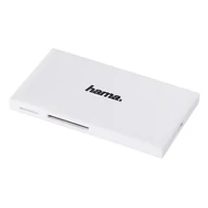 Memóriakártya olvasó HAMA Slim USB 3.0 fehér Memóriakártya olvasó HAMA Slim USB 3.0 fehér