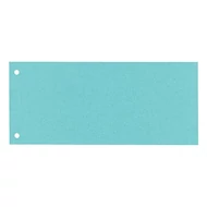 Elválasztócsík ESSELTE 105X240 mm karton kék 100 db/csomag