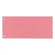 Elválasztócsík ESSELTE 105X240 mm karton piros 100 db/csomag