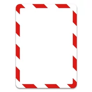 Mágneses tasak DJOIS Magneto biztonsági A/4 piros-fehér 2 db/csomag