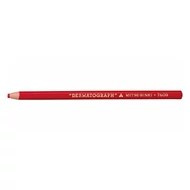 Jelölőceruza UNI dermotograph hatszögletű piros