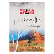 Rajztömb KOH-I-NOOR Pop Acrylic A/4 speciális papírból 400gr 10 lapos