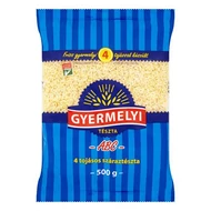 Száraztészta ABC GYERMELYI 4 tojásos 500g