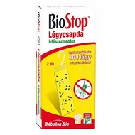 Rovarírtó légycsapda ragasztólap BIOSTOP 2db-os irtószermentes