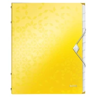 Előrendező LEITZ Wow A/4 PP 12 részes sárga