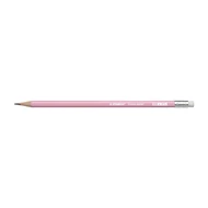 Grafitceruza STABILO Swano Pastel HB hatszögletű radíros pink