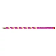 Grafitceruza STABILO Easygraph S HB háromszögletű rózsaszín vékony jobbkezes környezetbarát