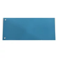 Elválasztócsík FORTUNA 105x235mm karton kék 100 db/csomag