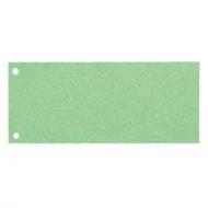Elválasztócsík ESSELTE 105x240mm karton zöld 100 db/csomag