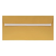 Boríték színes KASKAD LA/4 szilikonos 110x220mm 120gr arany 25 db/csomag