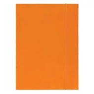 Gumis mappa OPTIMA A/4 fluo narancs 600gr