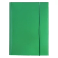 Gumis mappa OPTIMA A/4 zöld 600gr