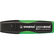 Szövegkiemelő STABILO Green Boss neon zöld környezetbarát