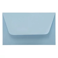 Névjegyboríték színes KASKAD enyvezett 70x105mm 72 azúr kék 50 db/csomag