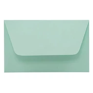 Névjegyboríték színes KASKAD enyvezett 70x105mm 65 zöld 50 db/csomag