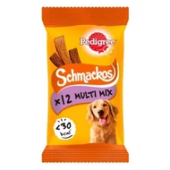 Állateledel jutalomfalat PEDIGREE Schmackos kutyáknak 12 darab/csomag