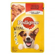 Állateledel alutasakos PEDIGREE kutyáknak marha 100g Állateledel alutasakos PEDIGREE kutyáknak marha 100g
