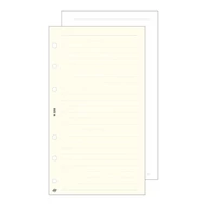 Gyűrűs kalendárium betét SATURNUS L326/F vonalas jegyzetlap fehér lapos