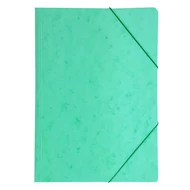 Gumis mappa A/4 prespán világoszöld 345gr