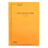 Nyomtatvány szelvényes tömb A/4 vegykezelt