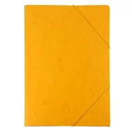 Gumis mappa A/4 prespán citrom 345gr