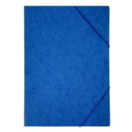 Gumis mappa A/4 prespán kék 345gr