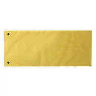 Elválasztócsík FORTUNA 105x235mm karton sárga 100 db/csomag