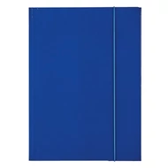 Gumis mappa ESSELTE Economy sötétkék