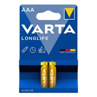 Elem mikro VARTA Longlife Max Power AAA 2-es