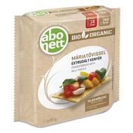 Extrudált kenyér ABONETT Bio máriatövissel 100g Extrudált kenyér ABONETT Bio máriatövissel 100g