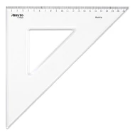 Vonalzó ARISTO College háromszög 45 fokos 30 cm
