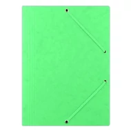 Gumis mappa DONAU A/4 prespán zöld