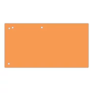 Elválasztócsík DONAU 105x235 mm karton narancssárga 100 db/csomag