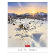 Falinaptár CSG 300x340mm álló Alpok 2025.