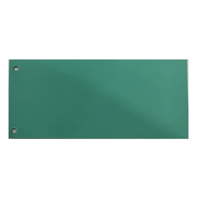 Elválasztócsík FORTUNA 105x235mm karton zöld 100 db/csomag
