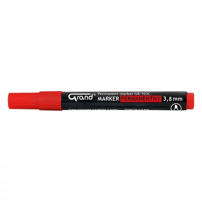 Alkoholos marker GRAND vágott piros