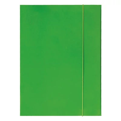 Gumis mappa OPTIMA A/4 fluo zöld 600gr