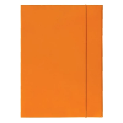 Gumis mappa OPTIMA A/4 fluo narancs 600gr