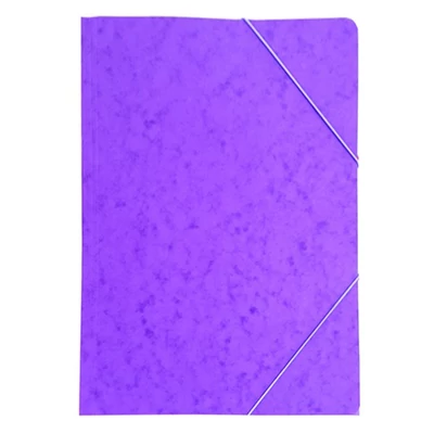 Gumis mappa A/4 prespán lila 345gr