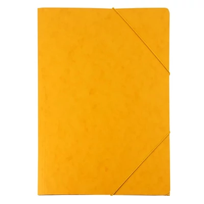 Gumis mappa A/4 prespán citrom 345gr