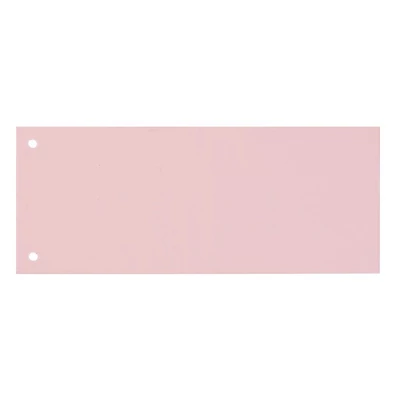 Elválasztócsík KASKAD 105x240mm karton 25 rózsaszín 50 db/csomag
