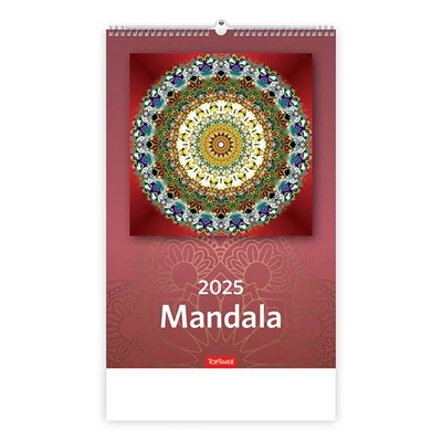 Falinaptár TOPTIMER T094 220x330mm álló Mandala 2025.