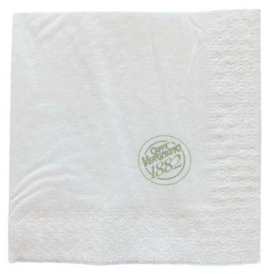 Szalvéta CAFFÉ VERGNANO 17x17 cm 100 darab/csomag